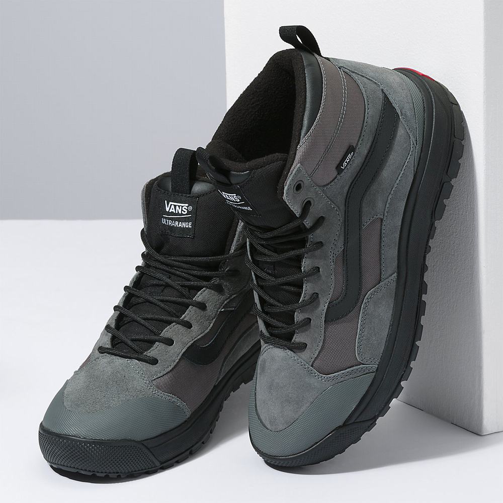 Men's Vans UltraRange EXO Hi MTE-1 Sneakers Grey | USA98120