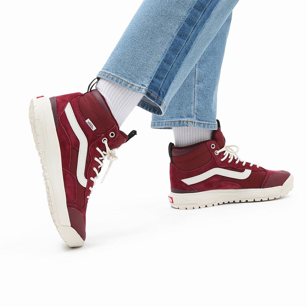 Men's Vans UltraRange EXO Hi MTE-1 Winter Boots Red | USA52064