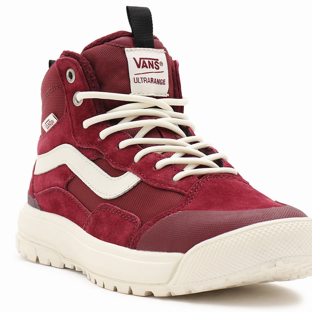 Men's Vans UltraRange EXO Hi MTE-1 Winter Boots Red | USA52064