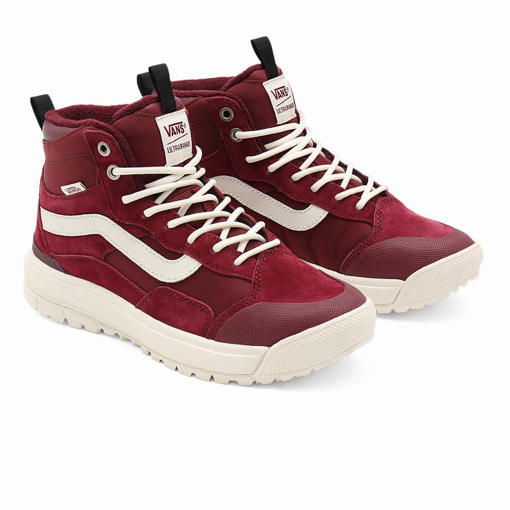 Men\'s Vans UltraRange EXO Hi MTE-1 Winter Boots Red | USA52064