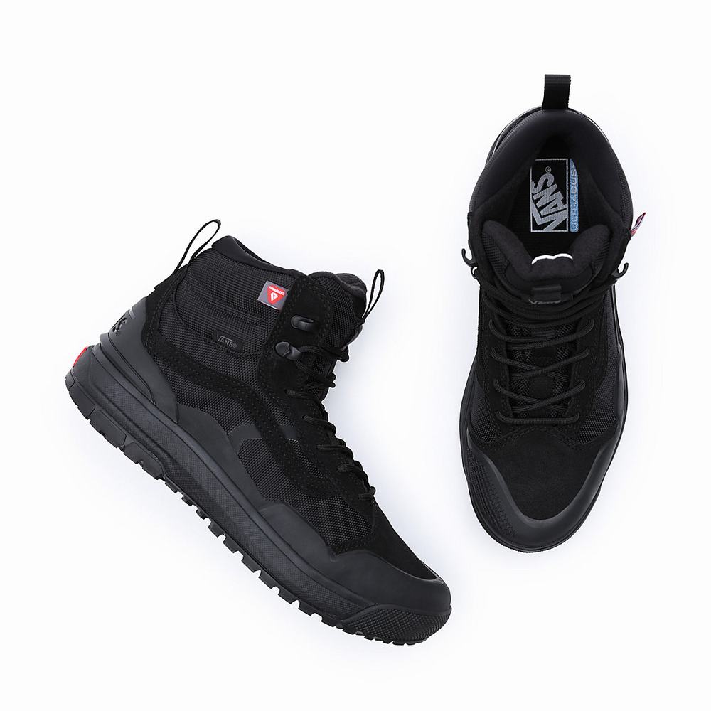 Men's Vans UltraRange EXO Hi MTE-2 Sneakers Black | USA04236