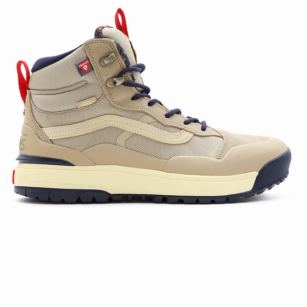 Men's Vans UltraRange EXO Hi MTE-2 Sneakers Beige | USA35106