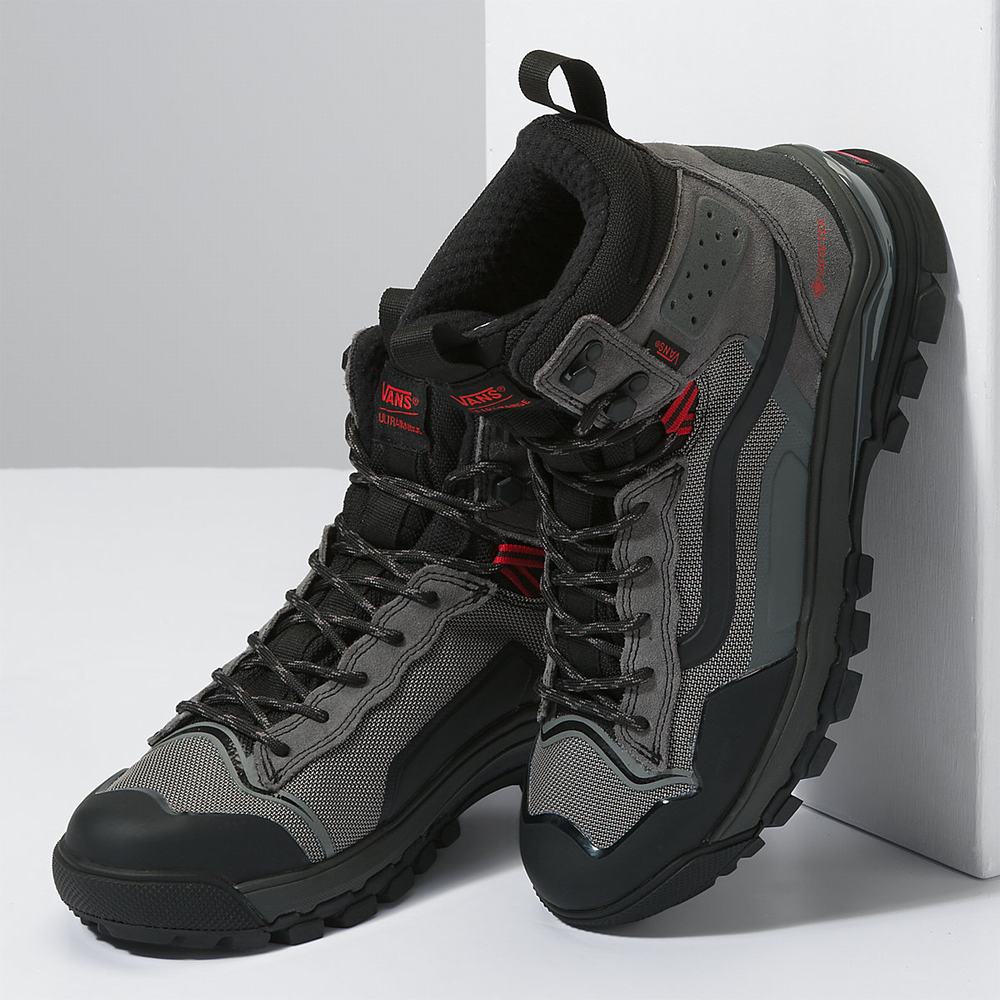 Men's Vans UltraRange Exo Hi Gore-Tex MTE-3 Snow Boots Grey | USA69325