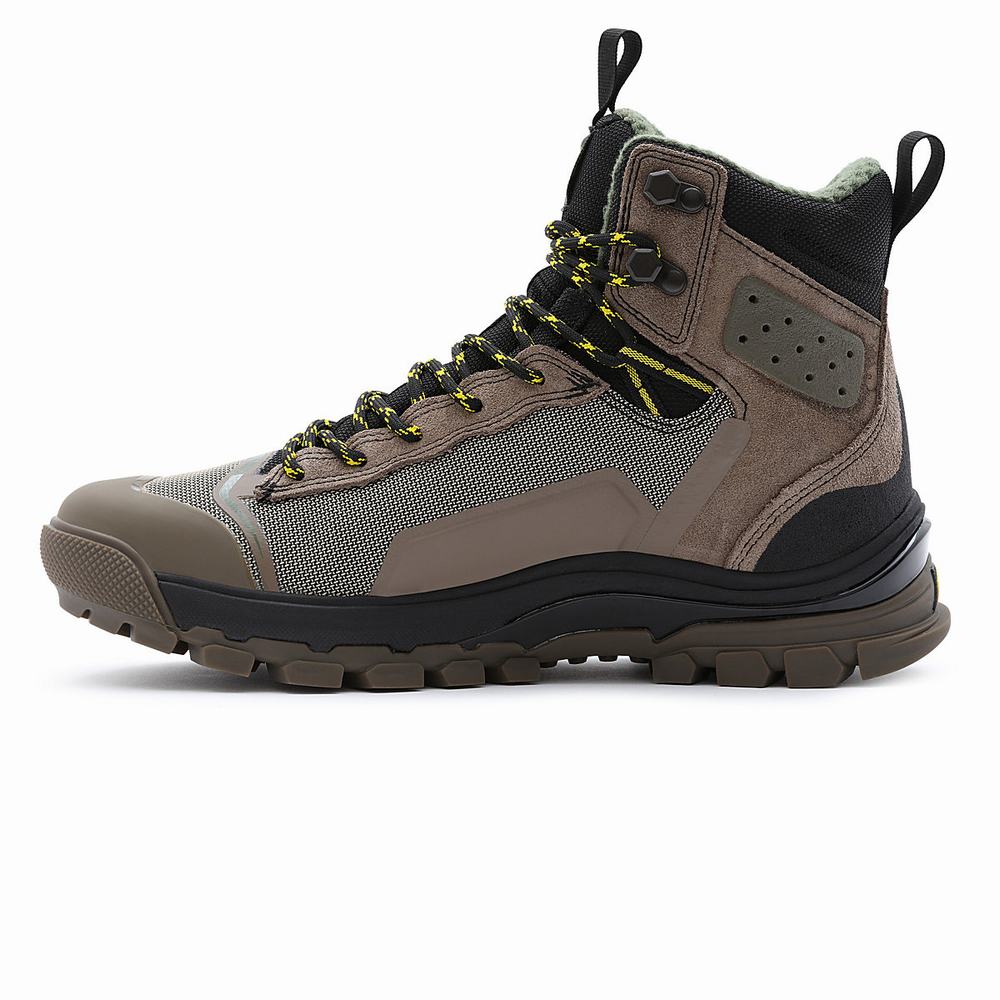 Men's Vans UltraRange Exo Hi Gore-Tex MTE-3 Snow Boots Brown | USA75123