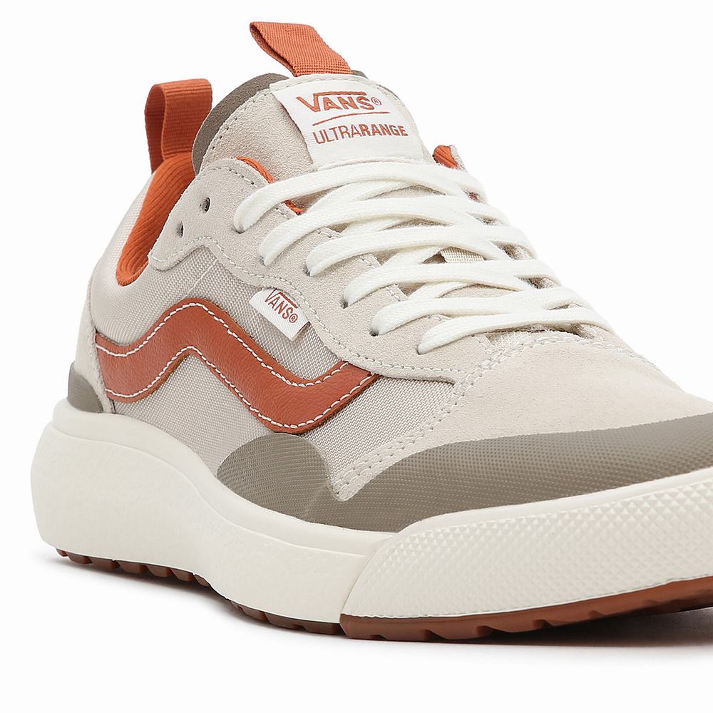 Men's Vans UltraRange Exo Se Low Top Shoes Beige | USA57832