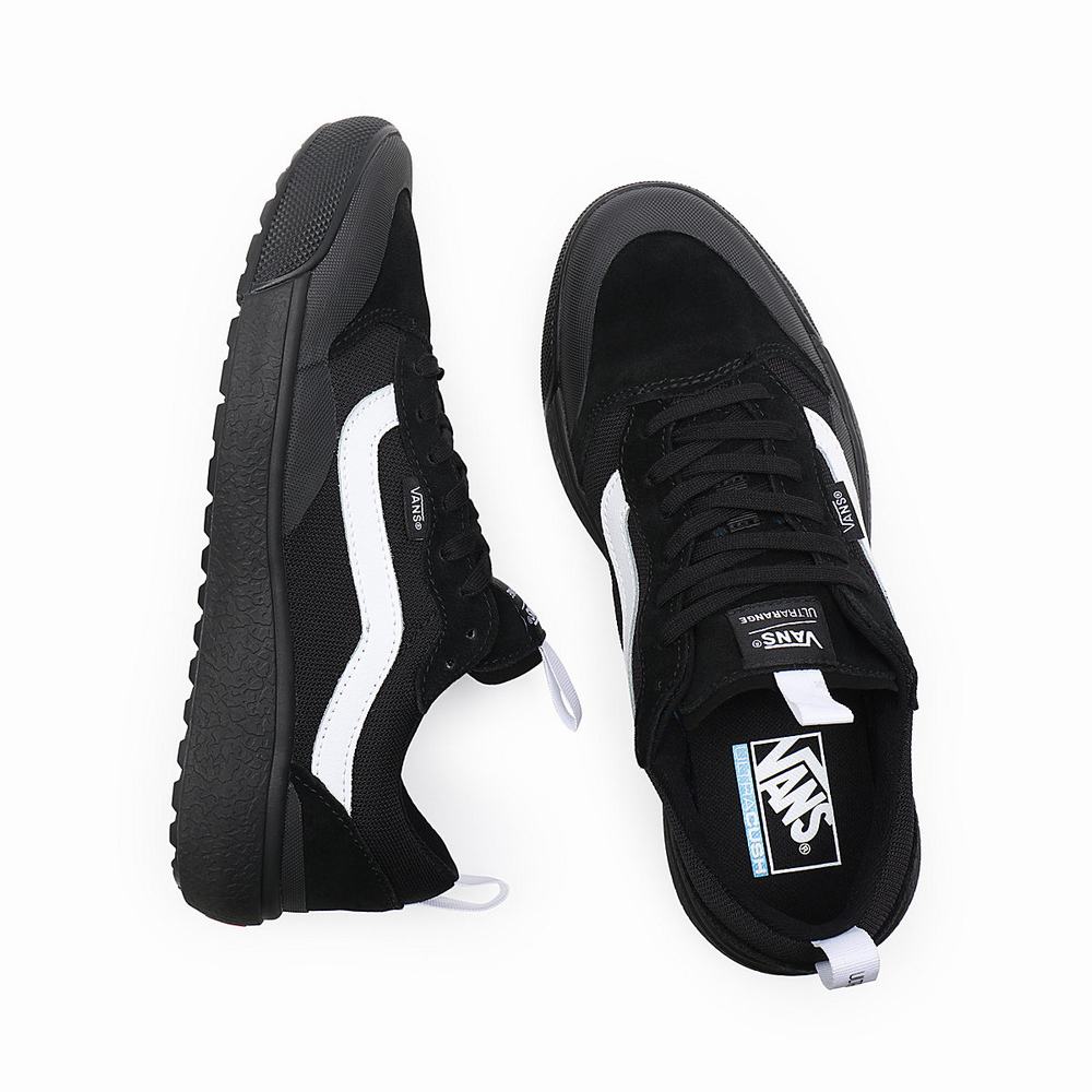 Men's Vans UltraRange Exo Se Sneakers Black | USA35208