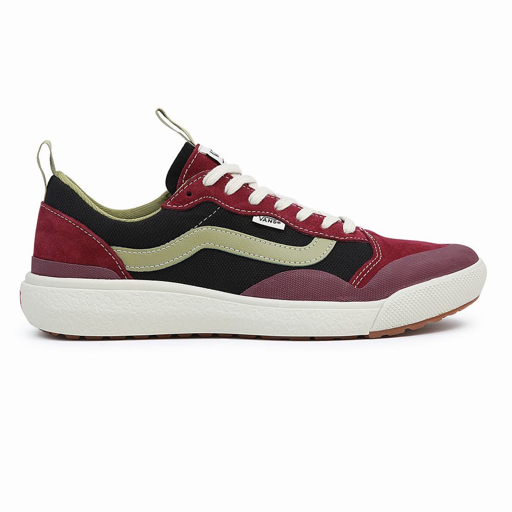 Men's Vans UltraRange Exo Se Sneakers Black / Red | USA47983