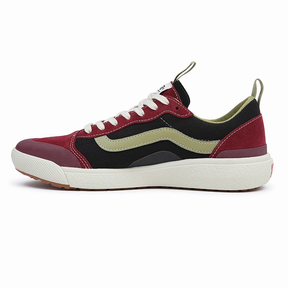 Men's Vans UltraRange Exo Se Sneakers Black / Red | USA47983