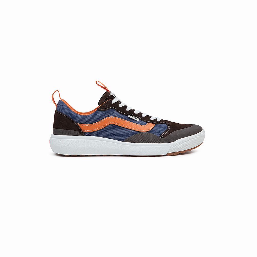 Men's Vans UltraRange Exo Se Sneakers Brown / Navy | USA13078