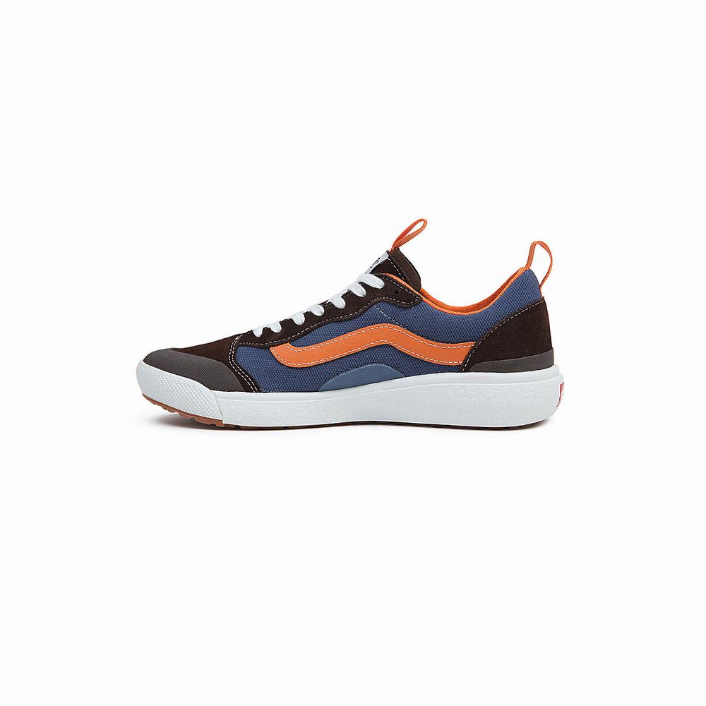 Men's Vans UltraRange Exo Se Sneakers Brown / Navy | USA13078