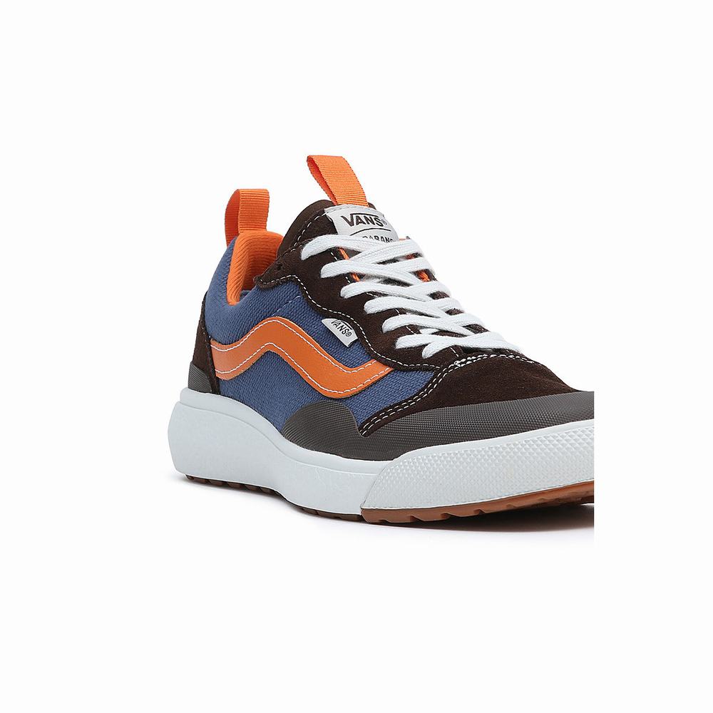 Men's Vans UltraRange Exo Se Sneakers Brown / Navy | USA13078