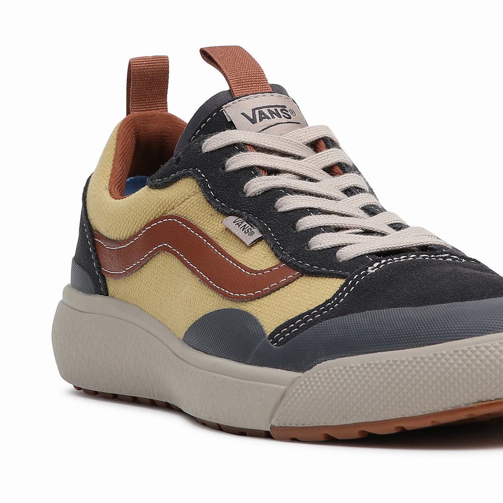 Men's Vans UltraRange Exo Se Sneakers Grey / Brown | USA81793