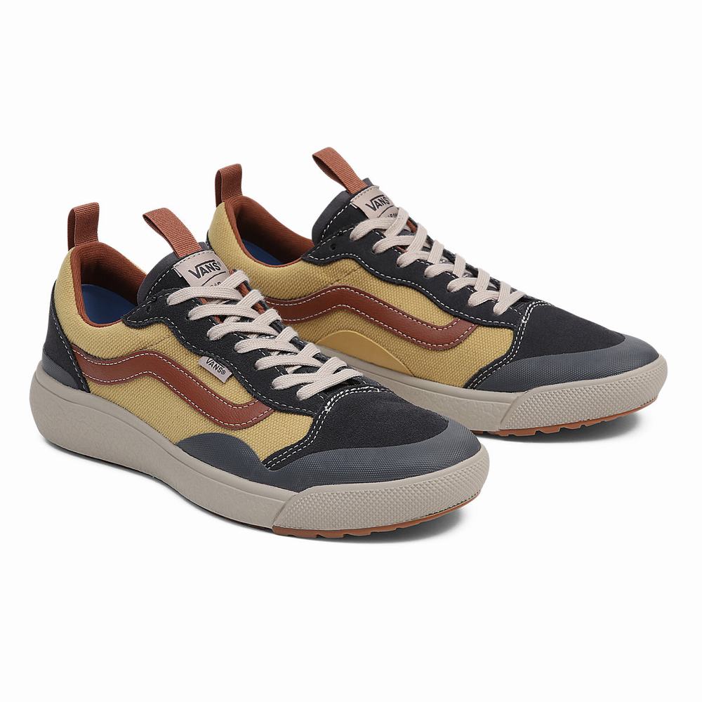 Men\'s Vans UltraRange Exo Se Sneakers Grey / Brown | USA81793