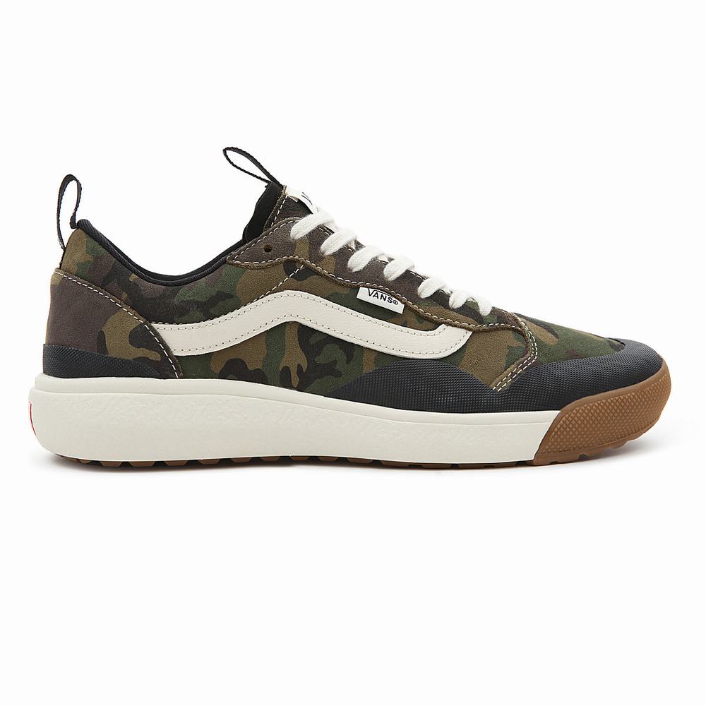 Men's Vans UltraRange Exo Se Sneakers Green | USA82145