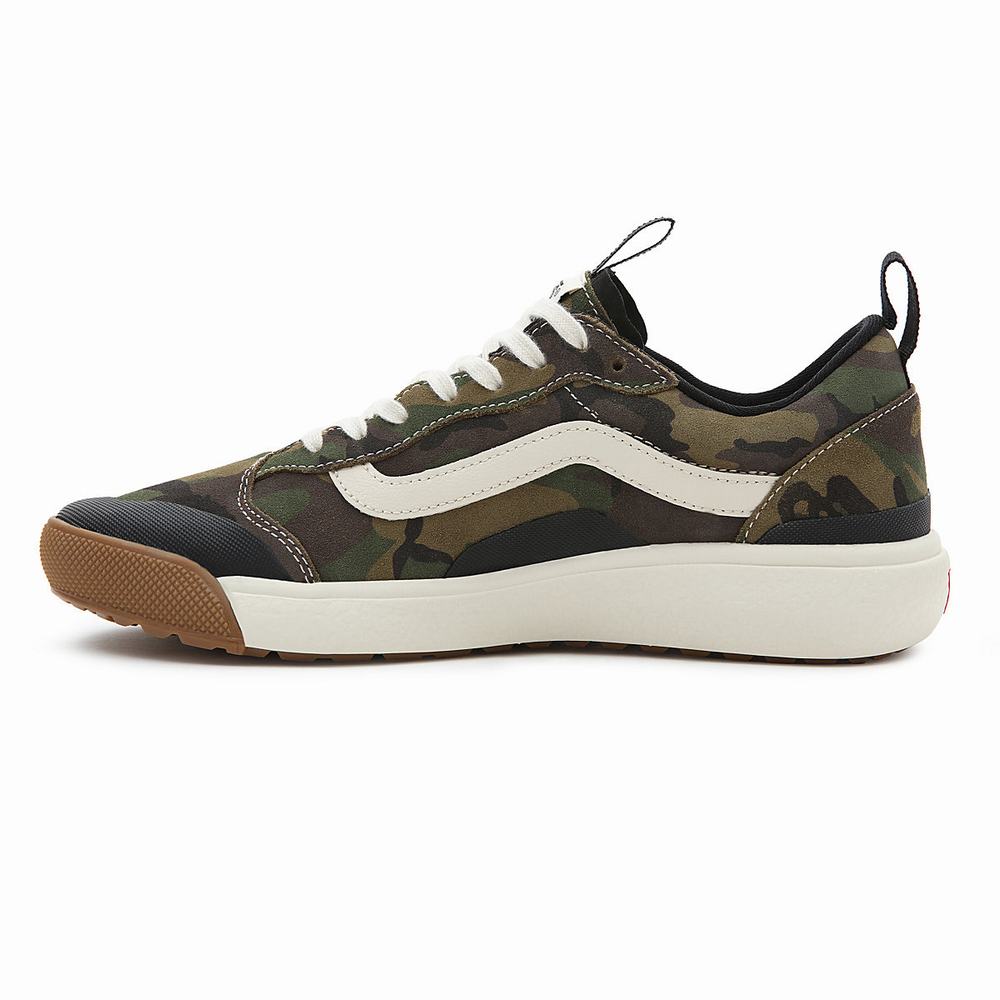 Men's Vans UltraRange Exo Se Sneakers Green | USA82145