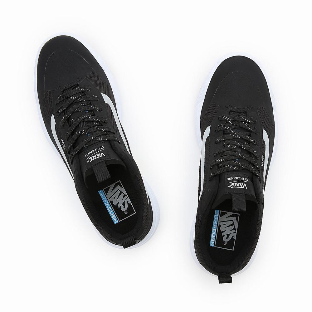 Men's Vans UltraRange Exo Sneakers Black | USA03419