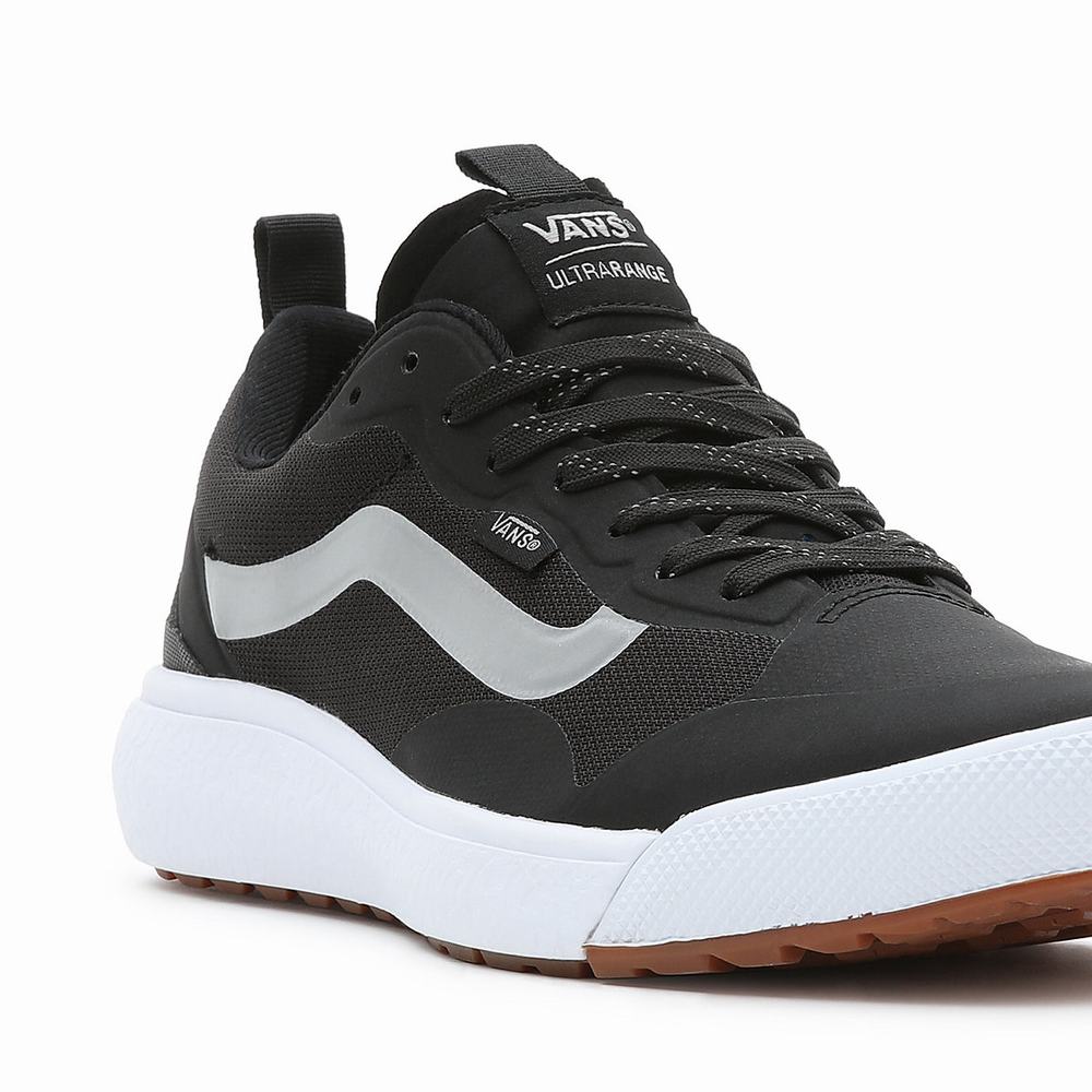 Men's Vans UltraRange Exo Sneakers Black | USA03419