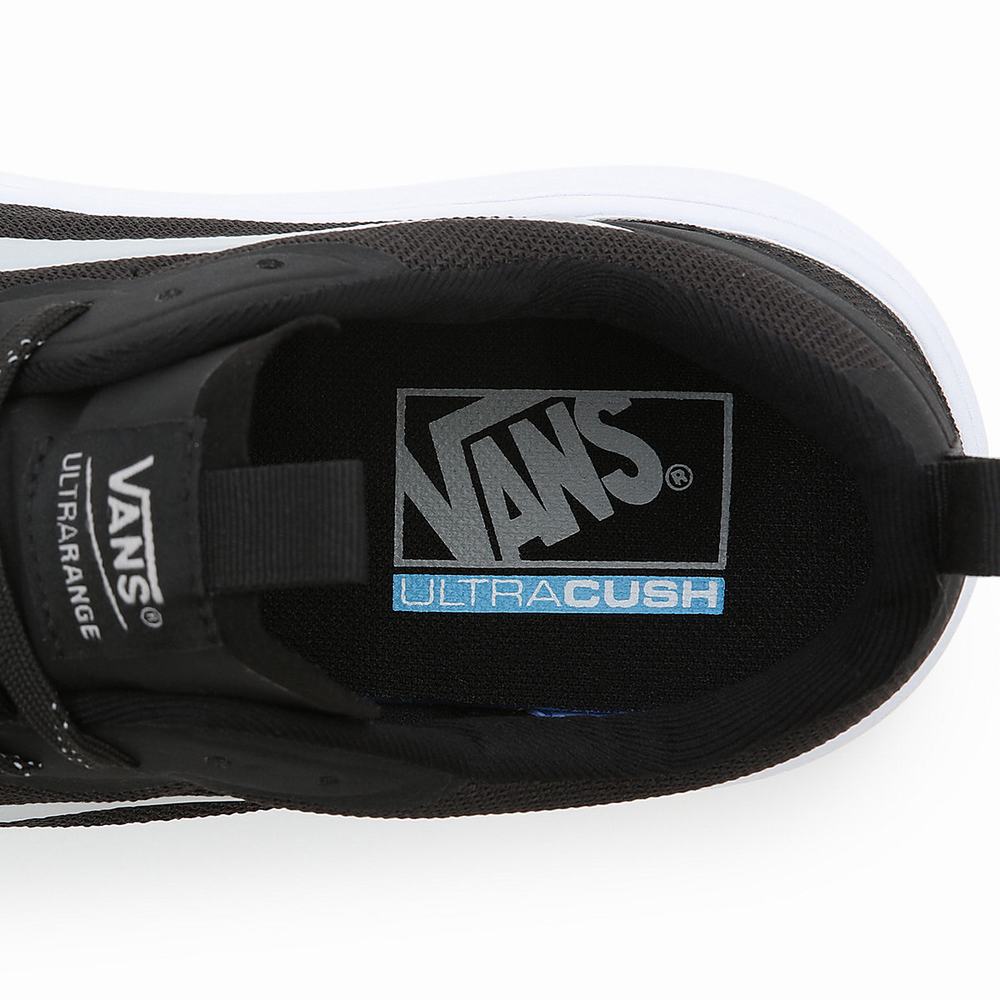 Men's Vans UltraRange Exo Sneakers Black | USA03419