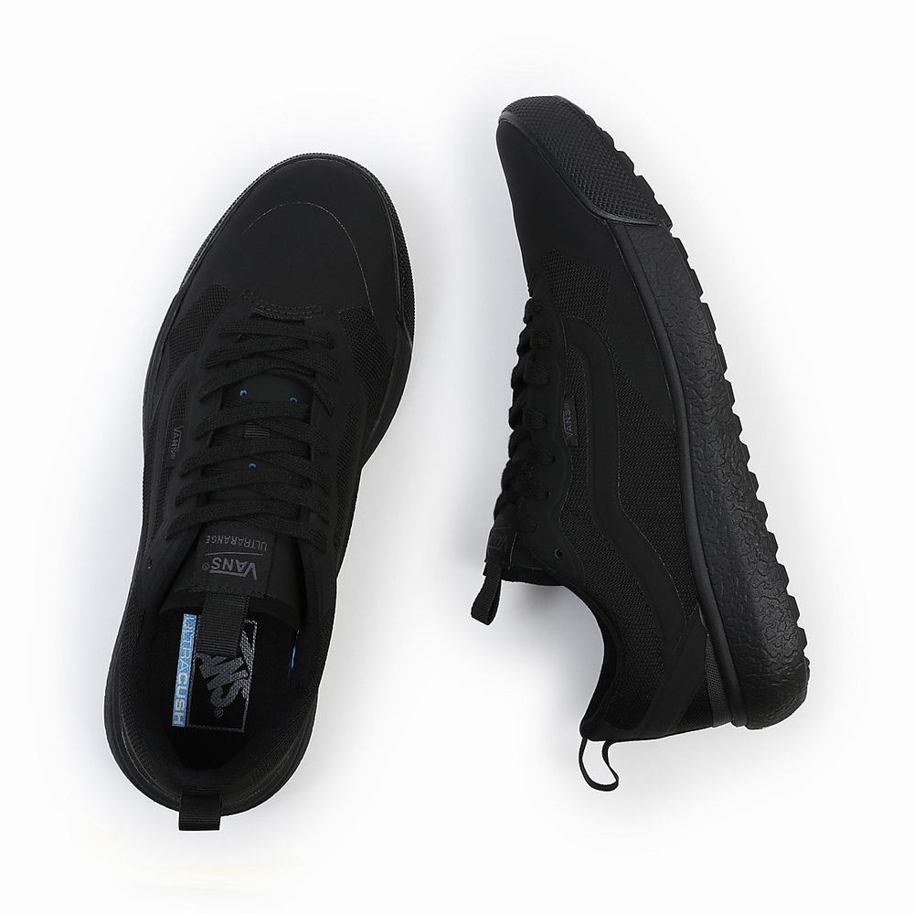 Men's Vans UltraRange Exo Sneakers Black | USA25831