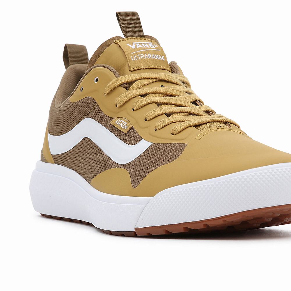 Men's Vans UltraRange Exo Sneakers Brown / Beige | USA95723