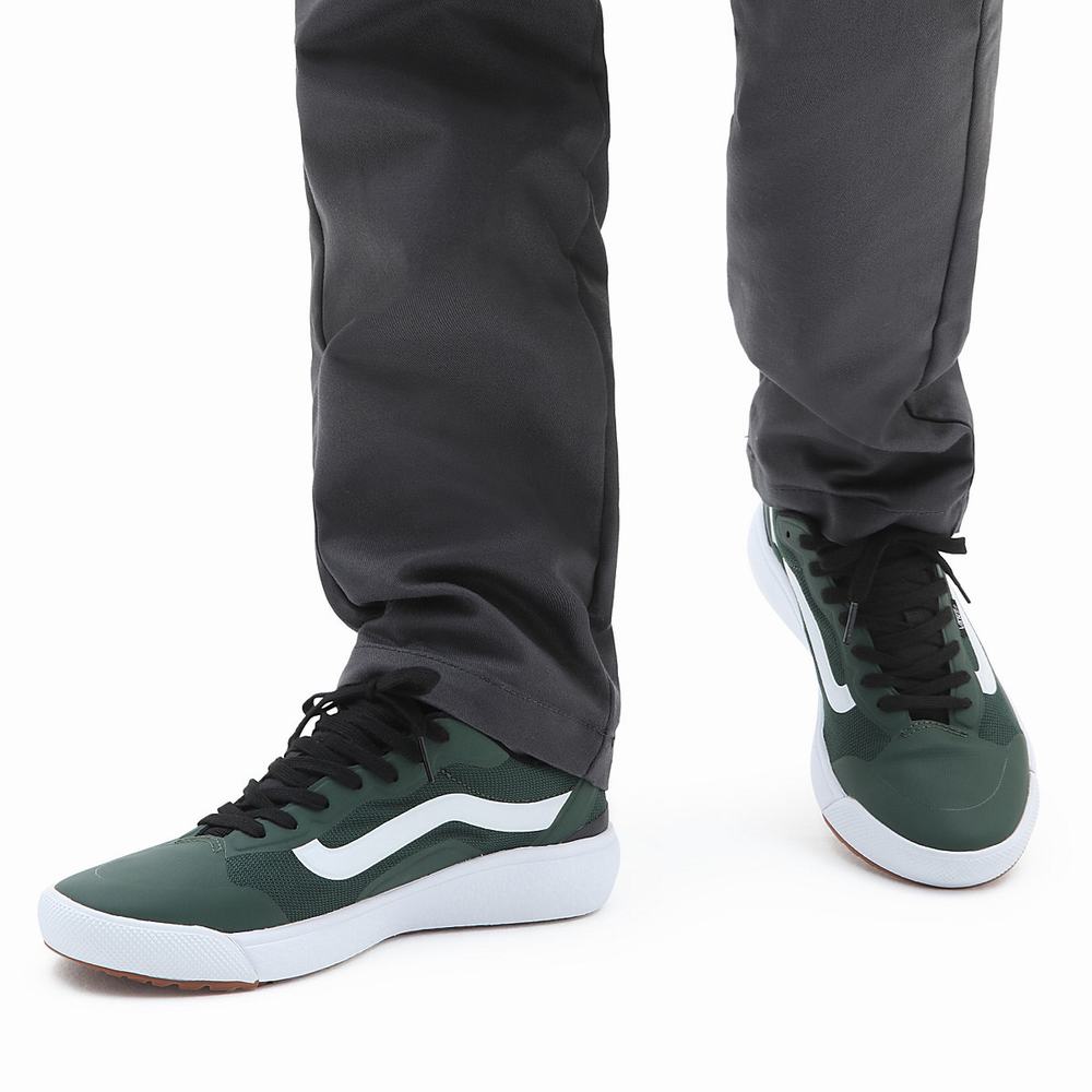 Men's Vans UltraRange Exo Sneakers Green | USA51873