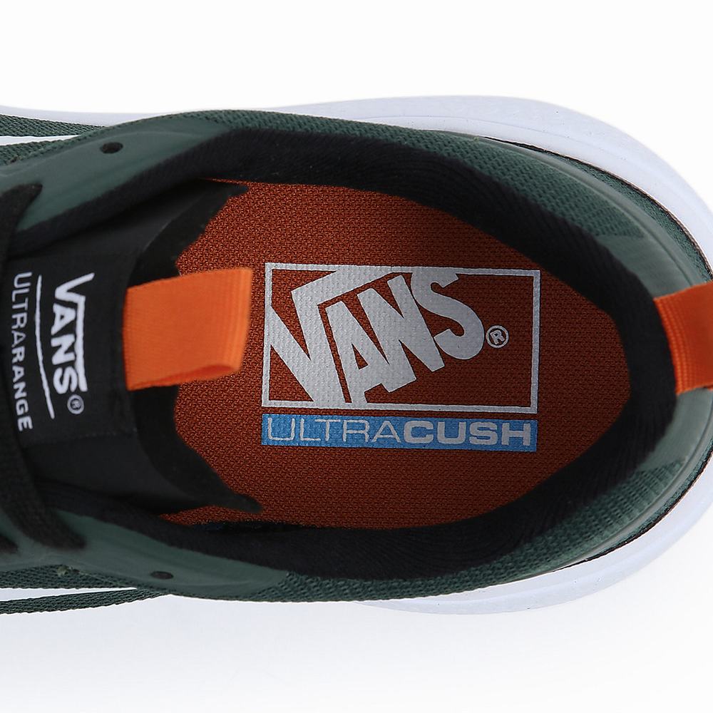 Men's Vans UltraRange Exo Sneakers Green | USA51873