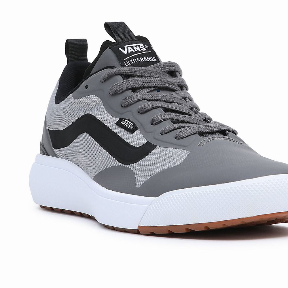 Men's Vans UltraRange Exo Sneakers Grey | USA80542