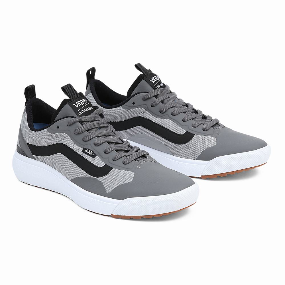 Men\'s Vans UltraRange Exo Sneakers Grey | USA80542