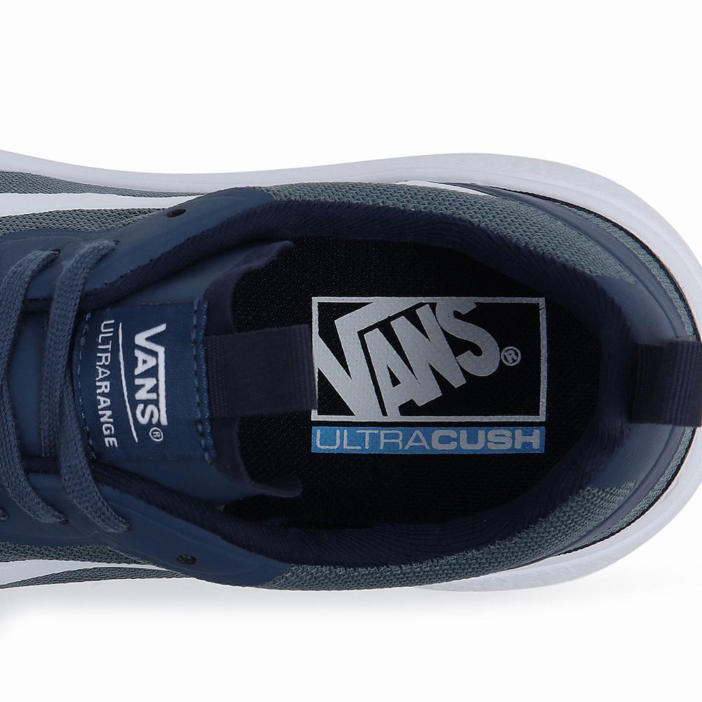 Men's Vans UltraRange Exo Sneakers Navy | USA95701