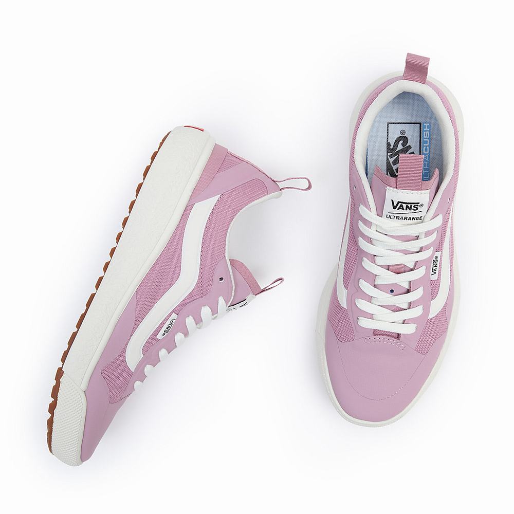 Men's Vans UltraRange Exo Sneakers Pink | USA28437