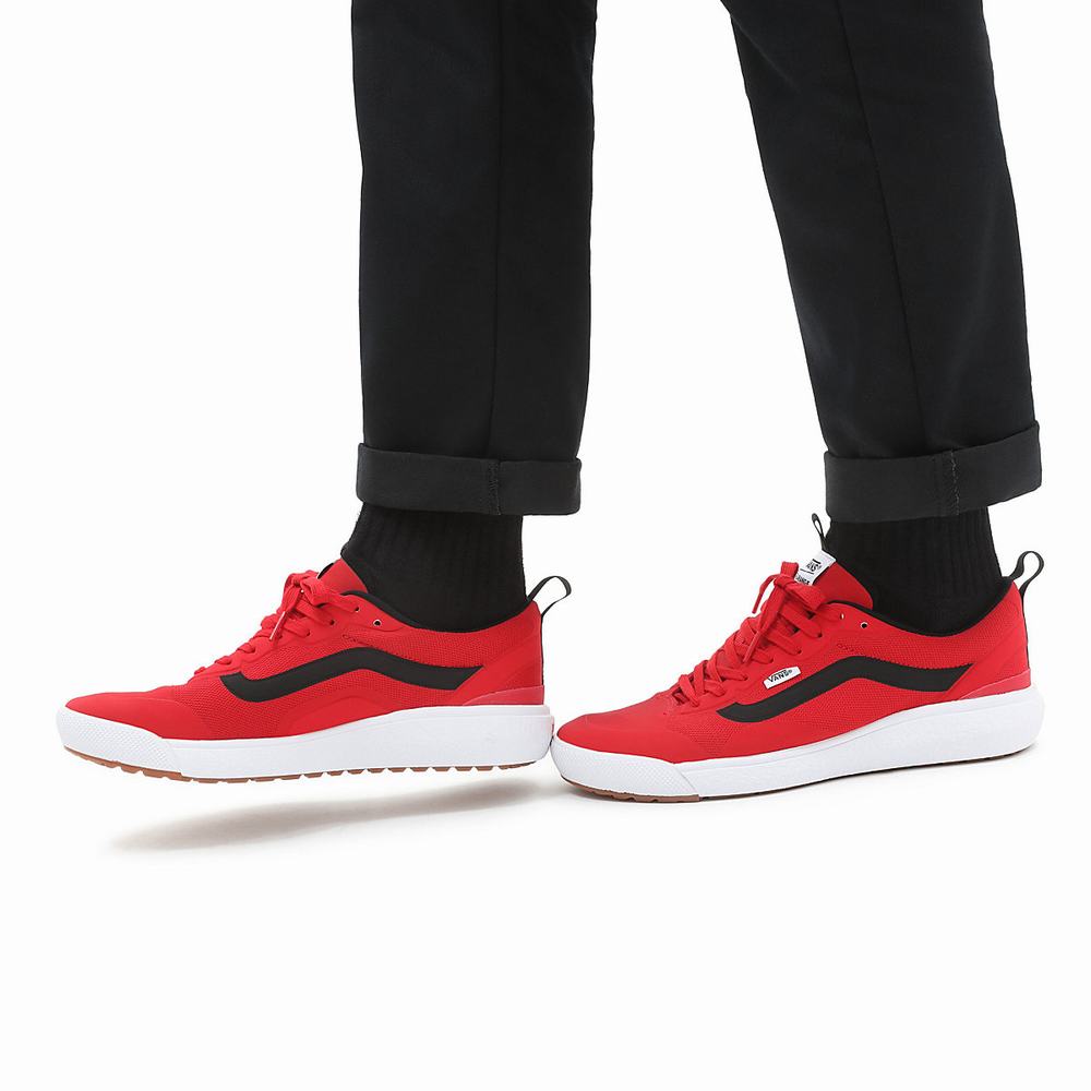 Men's Vans UltraRange Exo Sneakers Red | USA05691