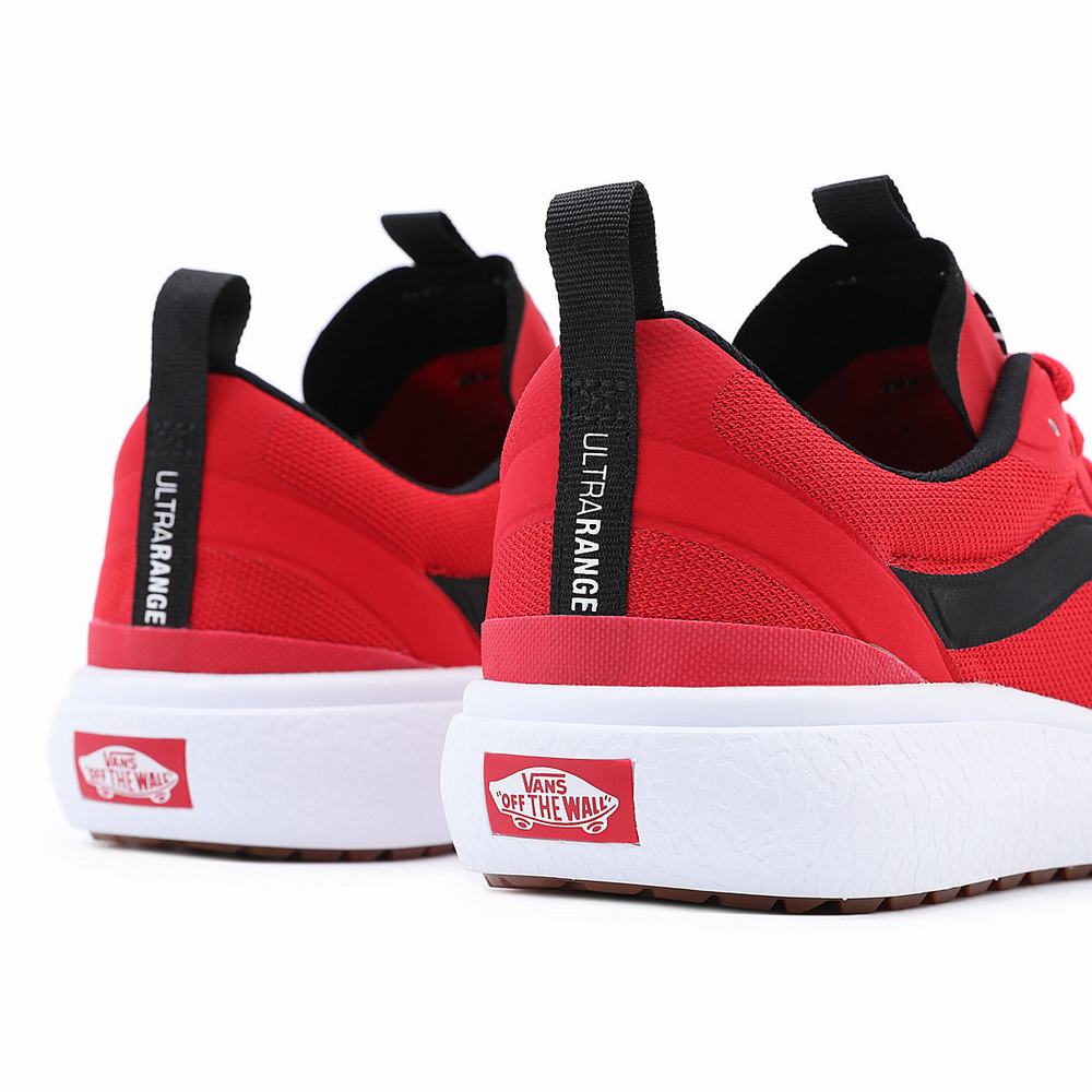 Men's Vans UltraRange Exo Sneakers Red | USA05691