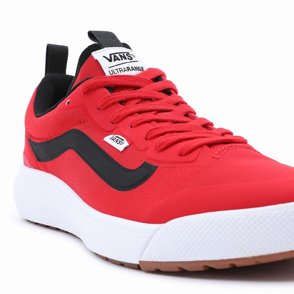 Men's Vans UltraRange Exo Sneakers Red | USA05691