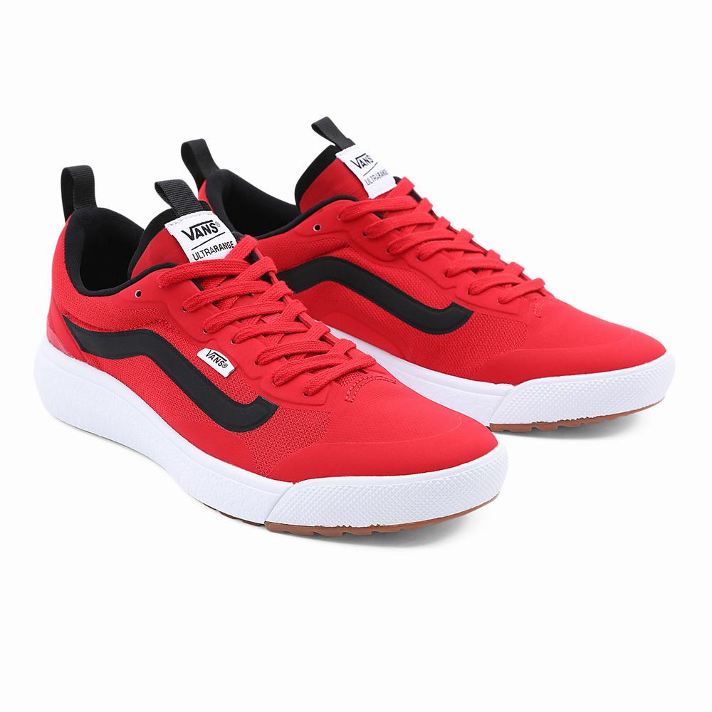 Men\'s Vans UltraRange Exo Sneakers Red | USA05691