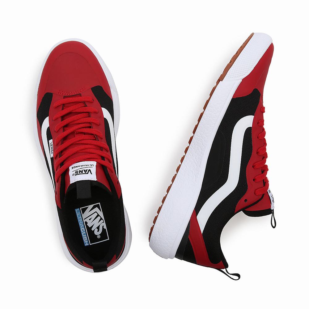 Men's Vans UltraRange Exo Sneakers Red | USA18294