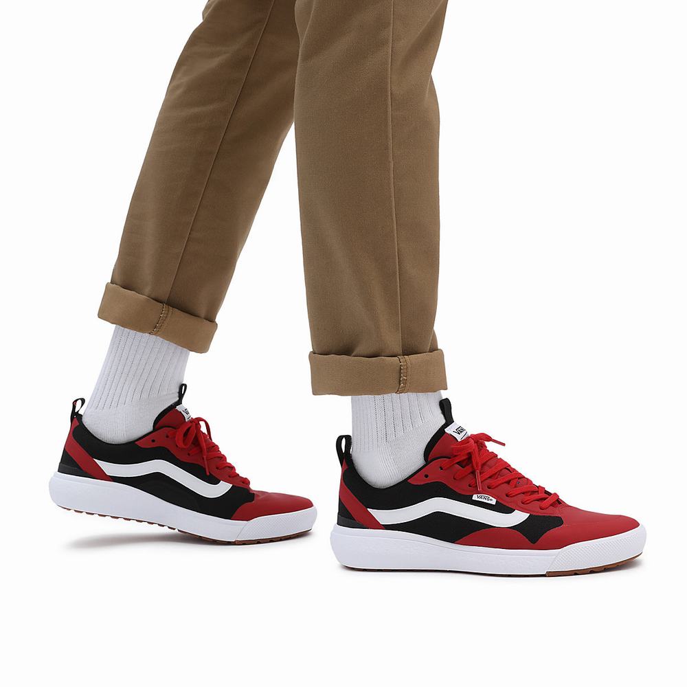 Men's Vans UltraRange Exo Sneakers Red | USA18294