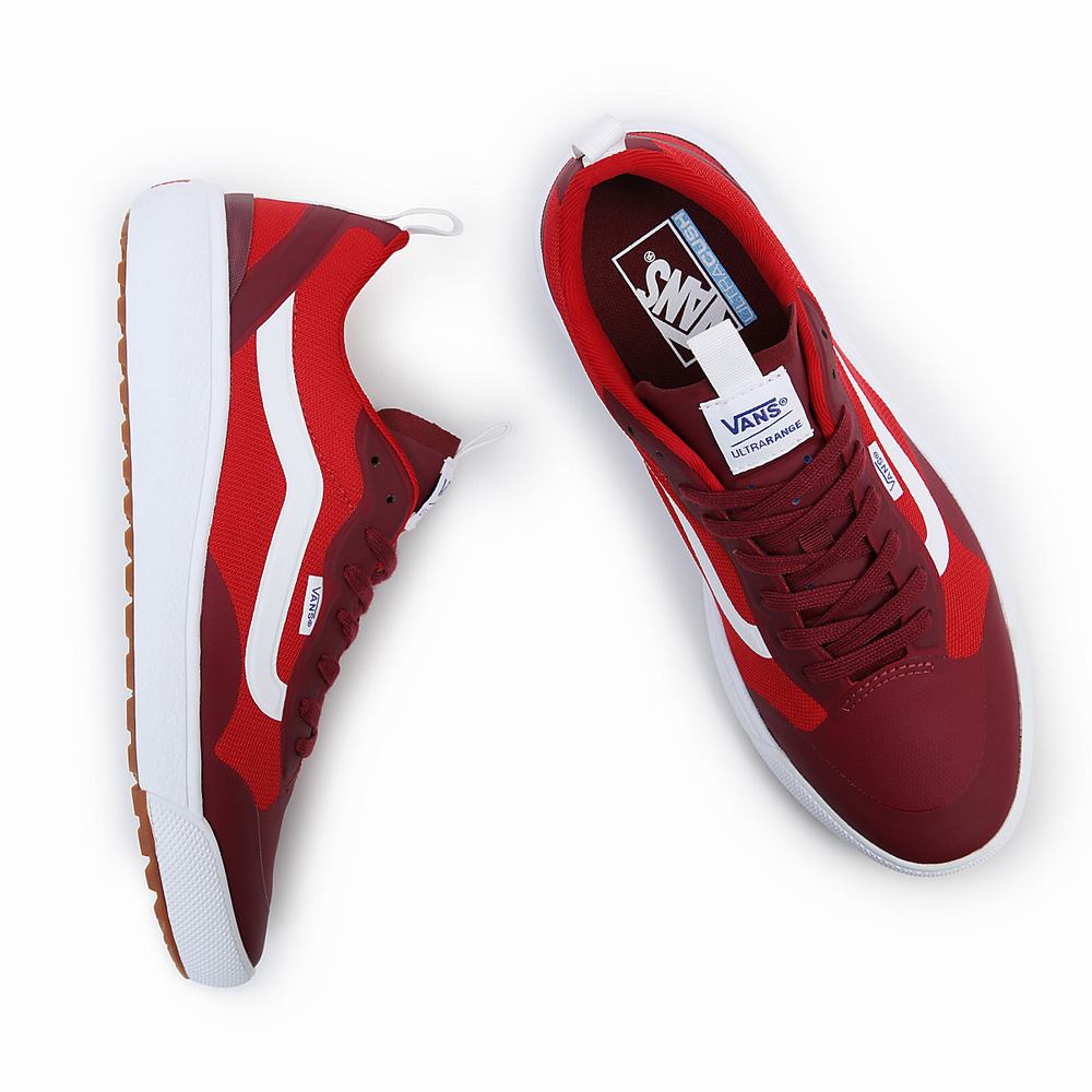 Men's Vans UltraRange Exo Sneakers Red | USA93846