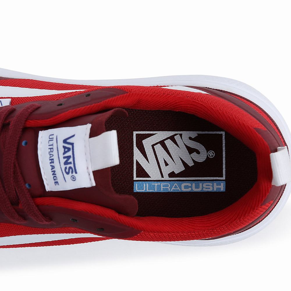 Men's Vans UltraRange Exo Sneakers Red | USA93846