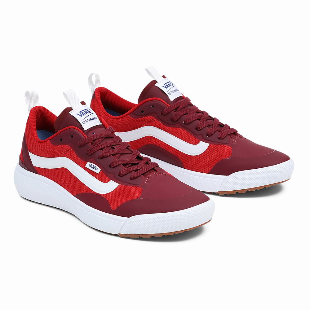 Men\'s Vans UltraRange Exo Sneakers Red | USA93846