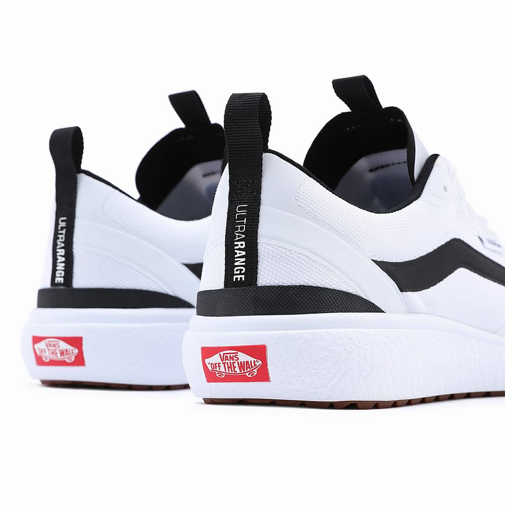 Men's Vans UltraRange Exo Sneakers White | USA76293