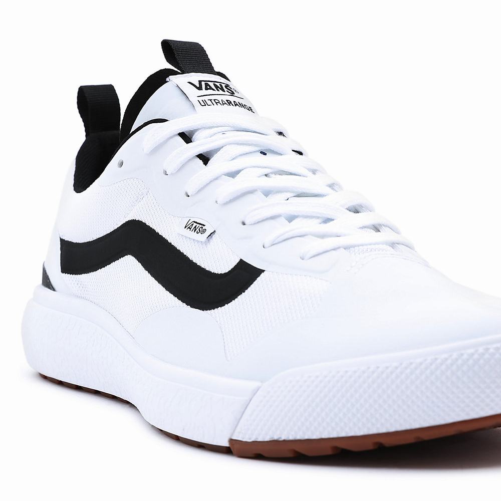 Men's Vans UltraRange Exo Sneakers White | USA76293