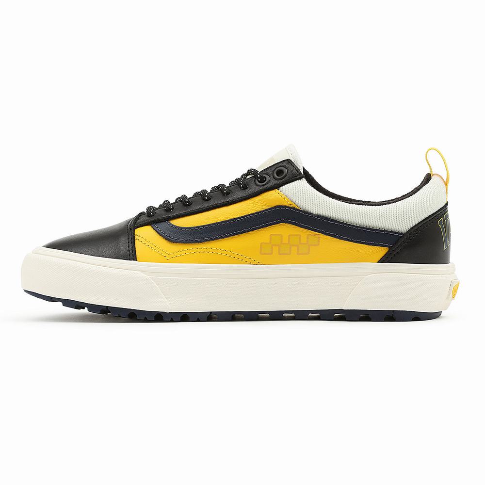 Men's Vans Varsity Old Skool MTE-1 Sneakers Yellow / Multicolor | USA79601