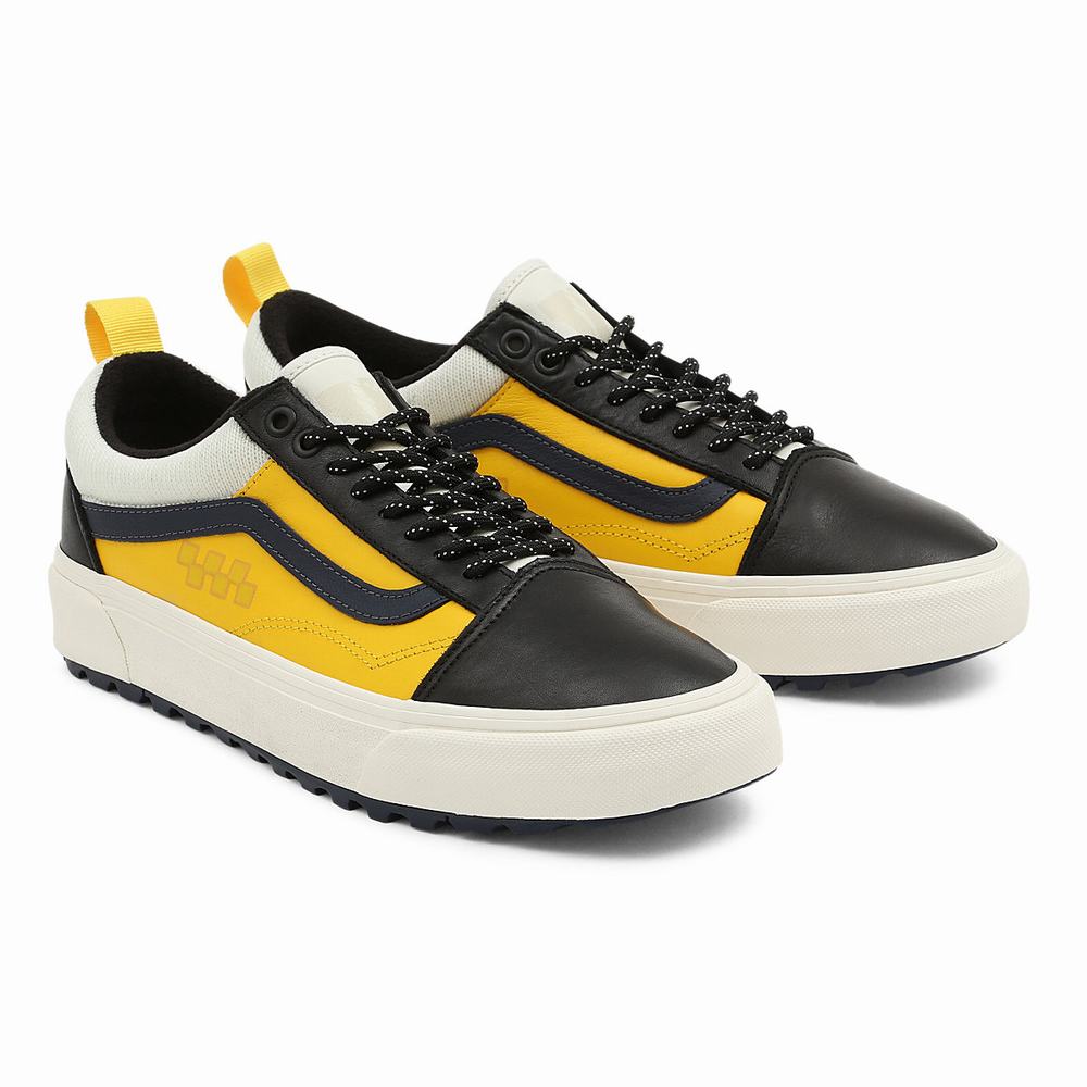 Men\'s Vans Varsity Old Skool MTE-1 Sneakers Yellow / Multicolor | USA79601