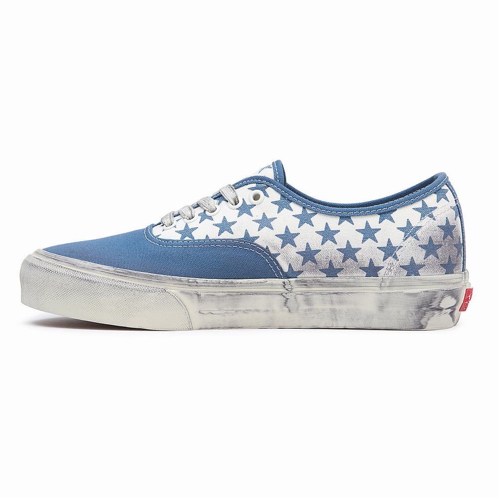 Men's Vans Vault By Vans x Bianca Chandôn Authentic Sneakers Blue / White | USA54379