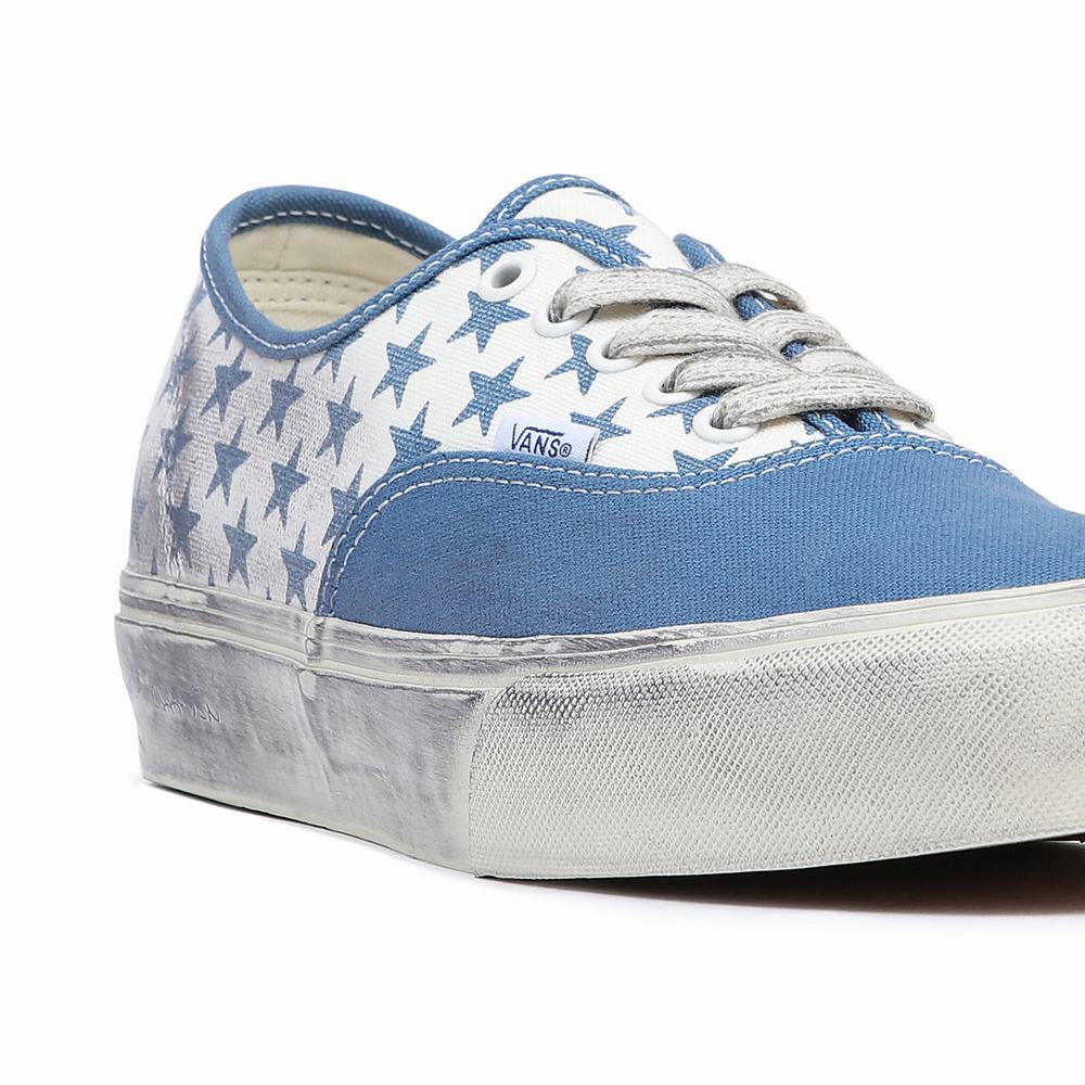 Men's Vans Vault By Vans x Bianca Chandôn Authentic Sneakers Blue / White | USA54379