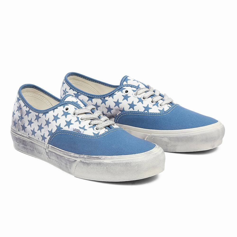 Men\'s Vans Vault By Vans x Bianca Chandôn Authentic Sneakers Blue / White | USA54379