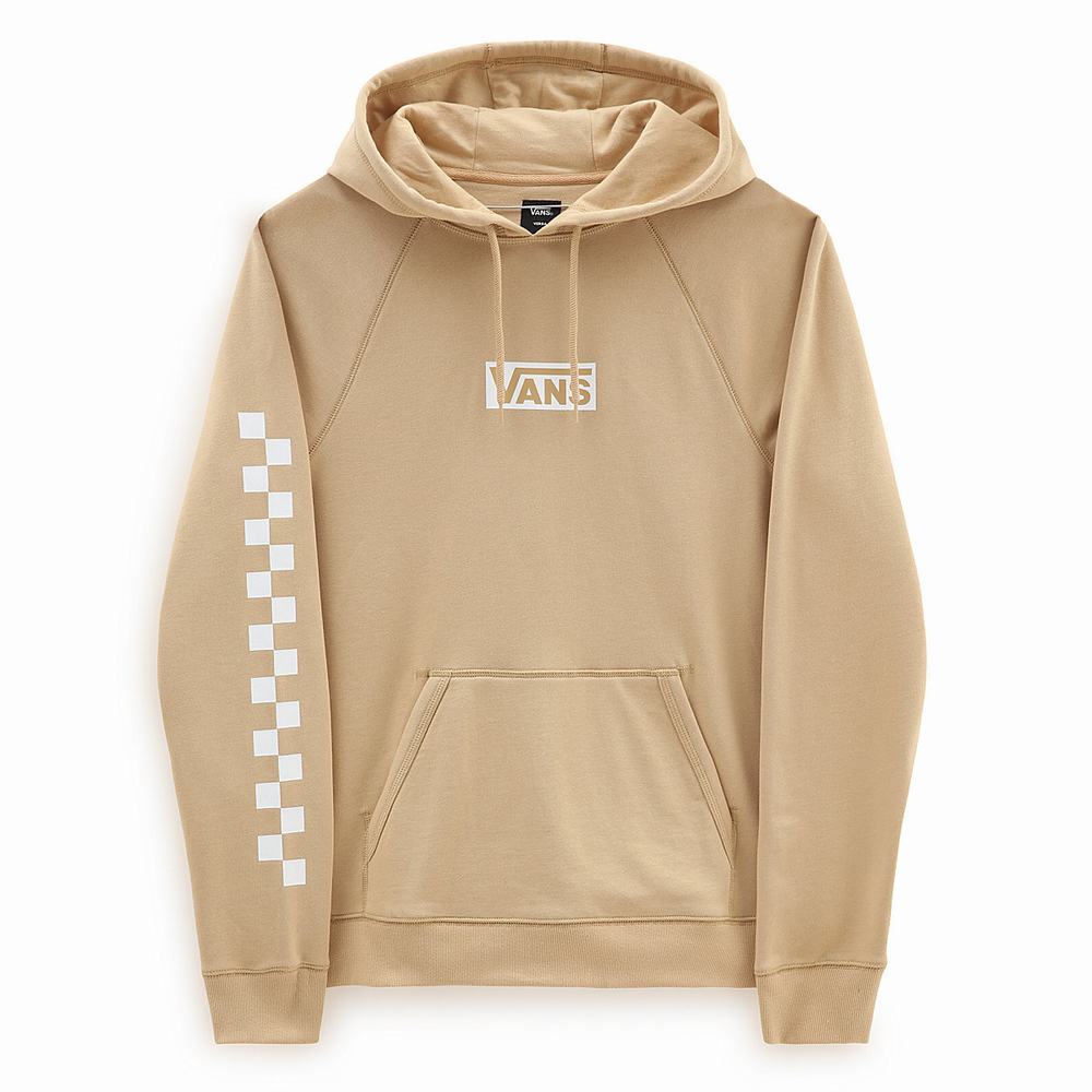 Men's Vans Versa Standard Hoodie Beige | USA34860