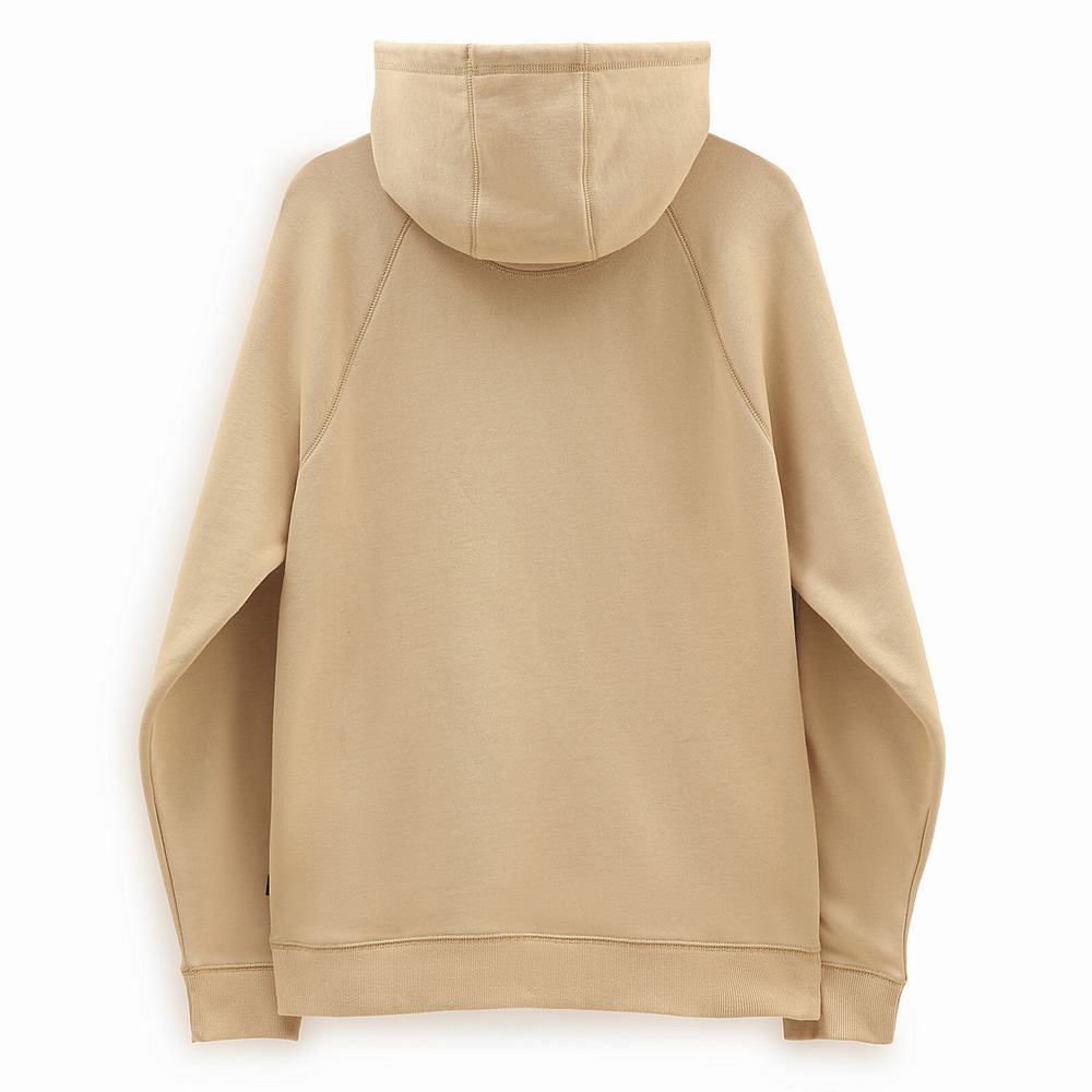 Men's Vans Versa Standard Hoodie Beige | USA34860