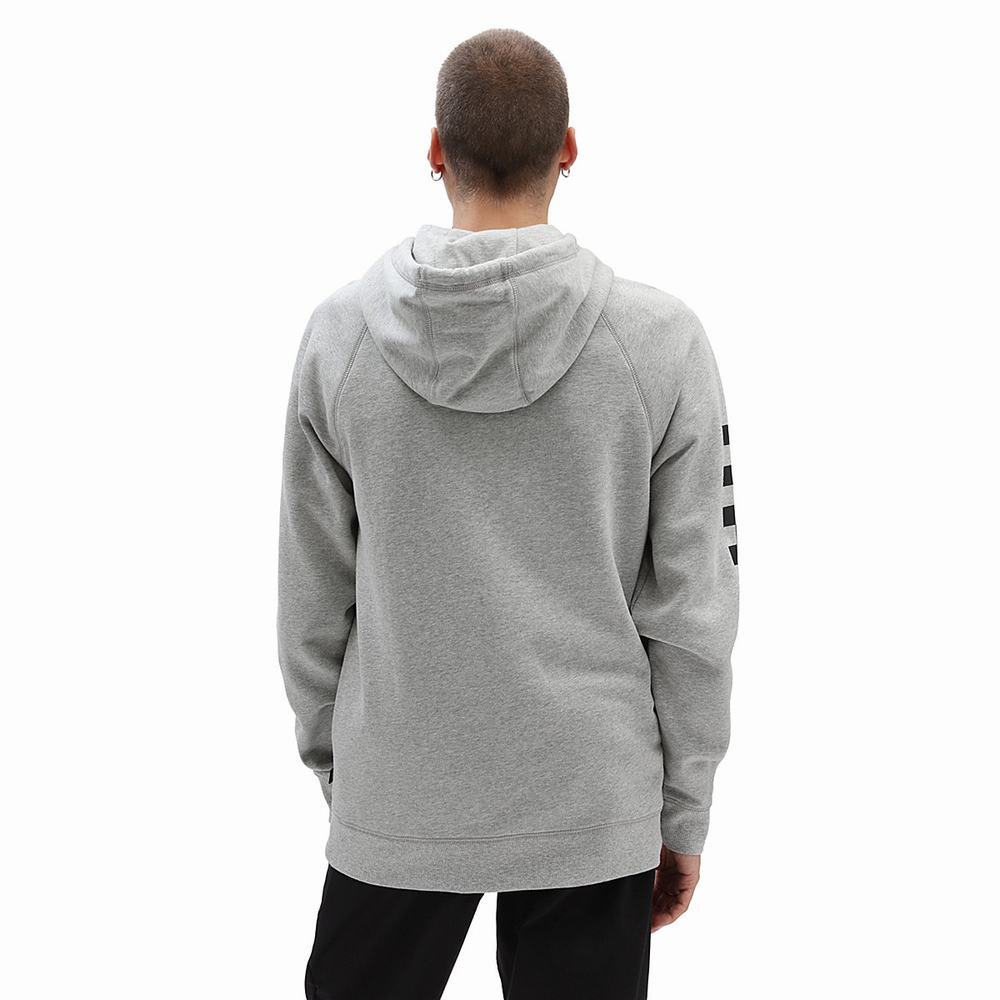 Men's Vans Versa Standard Hoodie Grey | USA19680