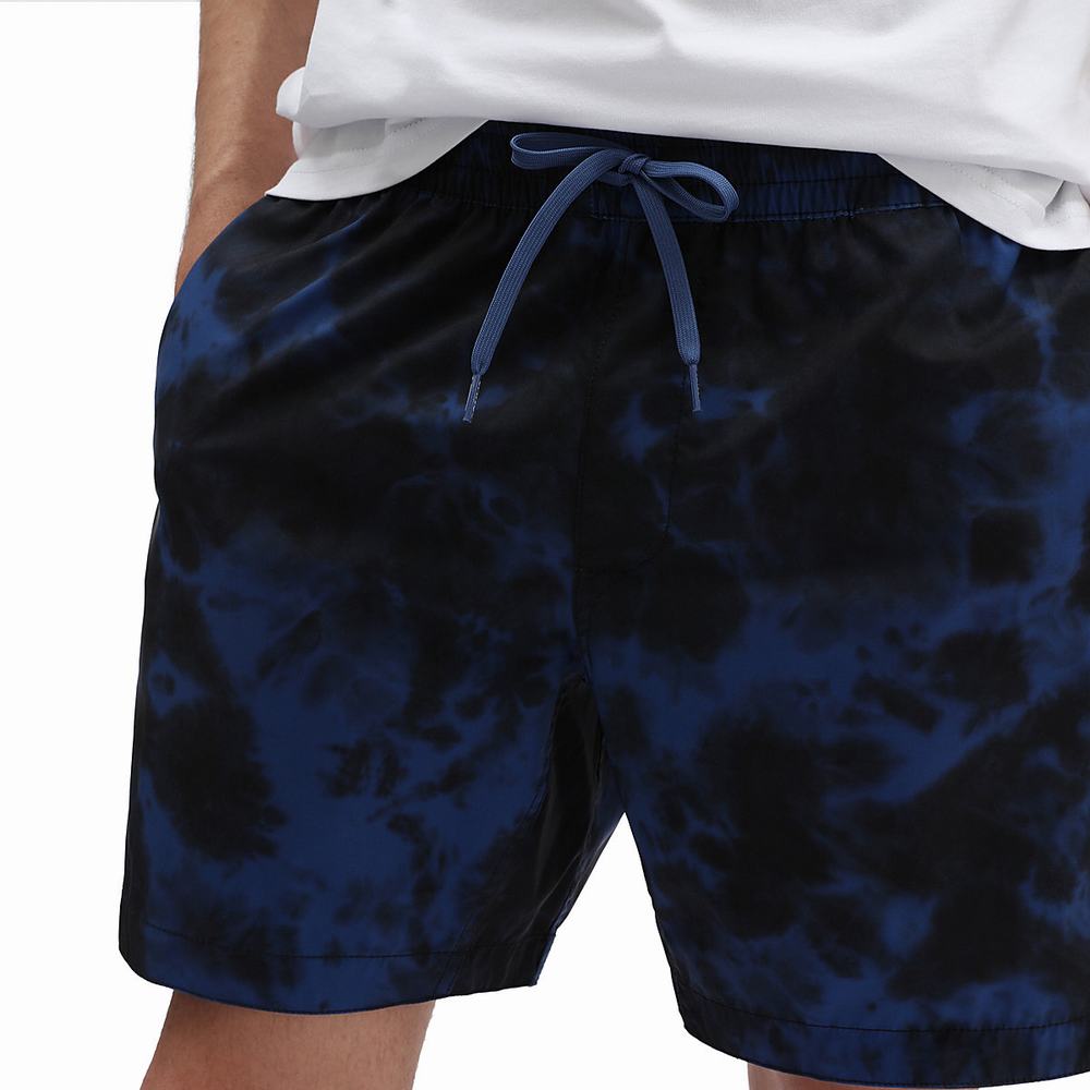 Men's Vans Voyage Volley Boardshorts Blue | USA24073